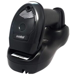 Zebra LI4278 Cordless Handheld 1D Barcode Scanner Bluetooth Black Imager with Cradle and USB Cord Screen Code Reader, Black (LI4278-TRBU0100ZY)